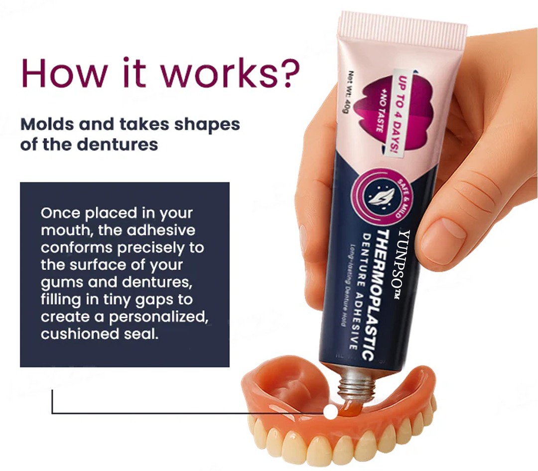 YUNPSO™ Thermoplastic Denture Adhesive