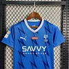 2023/2024 Al-Hilal Saudi Home Football Jersey Kids Size