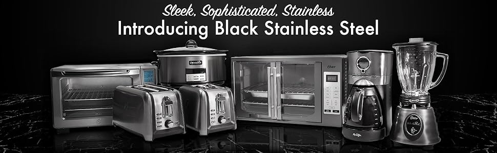 Crock-Pot Black Stainless Collection Programmable Slow Cooker