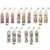 3Pcs Diamond Painting Flower Bookmark Making Kit for Book Lovers