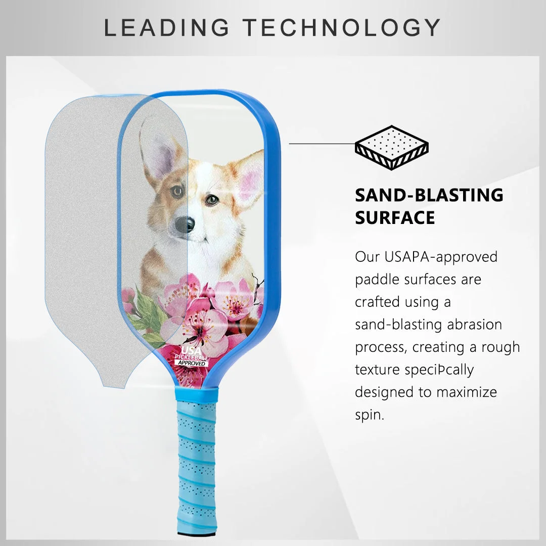 Original Paddle (16mm) T700 Sandblasted Carbon Fiber-Dog Paddle