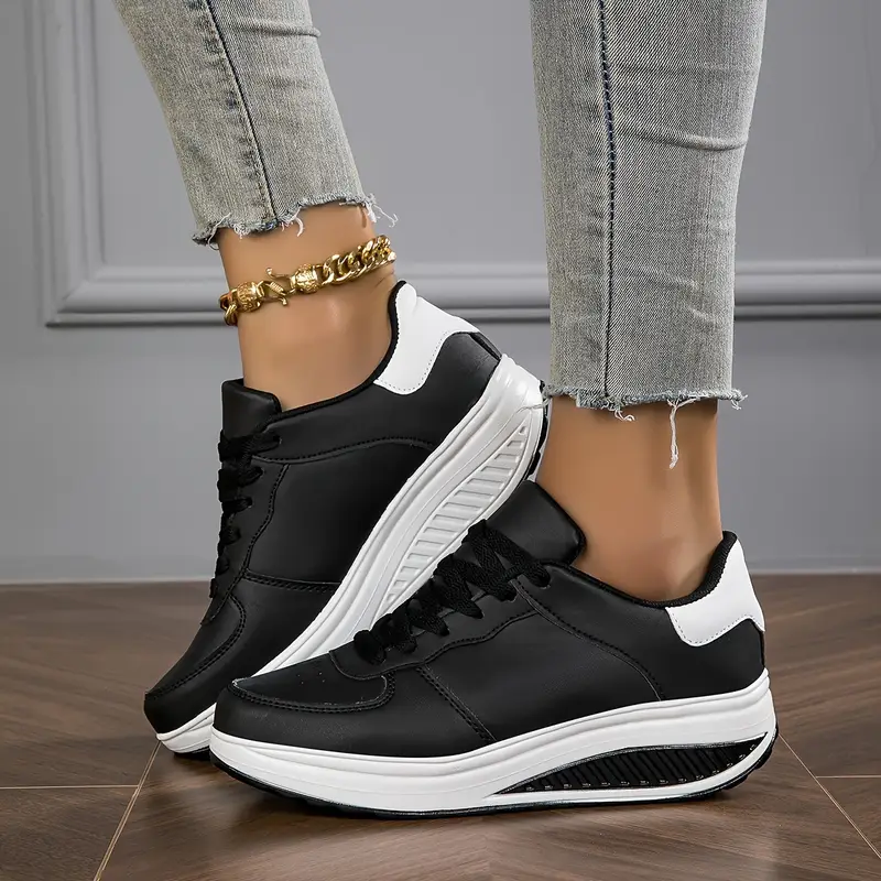 👟Women's Casual Fashion Breathable Platform Wedge Orthopaedic Sneakers💃