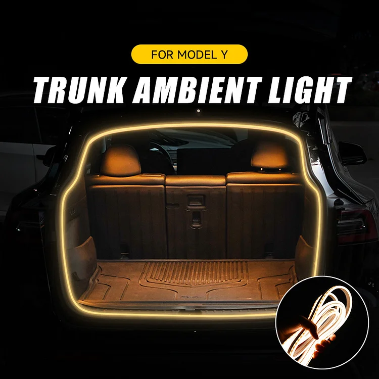 TESLASY Tesla Model Y 2021+ Rear Trunk LED Ambient Light Strip