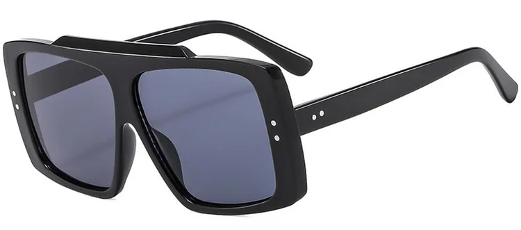 2024 New Vintage Leopard Sunglasses Women Men Brand Designer One Piece Oversized Sun Glasses Popular Rivet Eyewear UV400