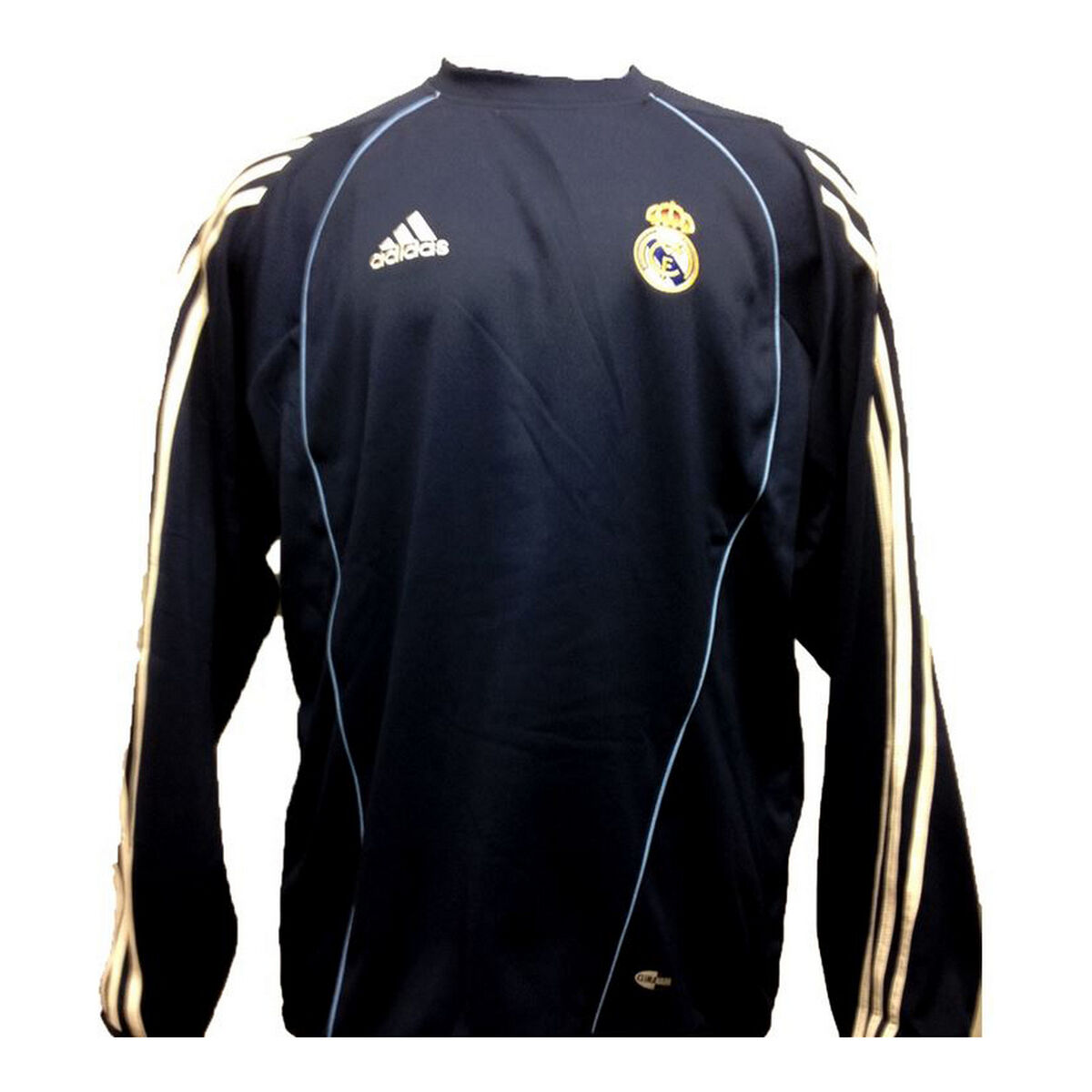 Men&rsquo;s Sweatshirt without Hood Adidas Real Madrid CF Blue Football