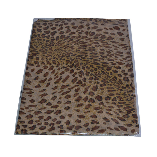 Oversize Wild Leopard Printing