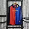 1999-2000 Retro Long Sleeve Barcelona 100th Anniversary Home Football Shirt 1:1 Thai Quality