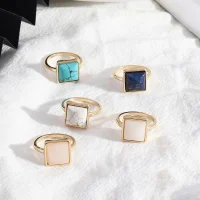 Natural Stone Rings