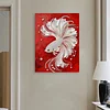 DIY Pearl Painting Lucky Koi for Home Wall Decor with Frame(40*30cm)