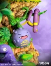 Poison Type Family - Pokemon Resin Statue - EGGS Studios