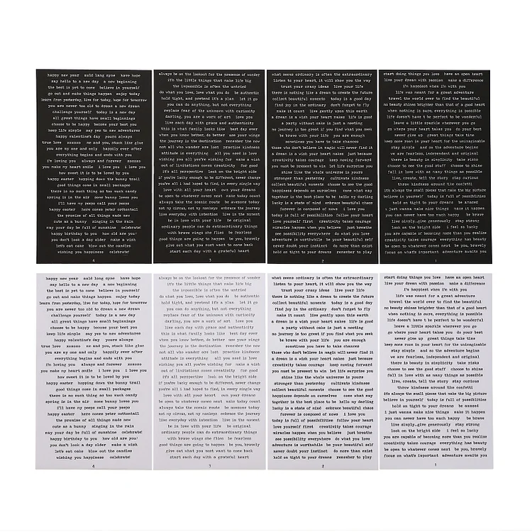 JOURNALSAY 406Pcs Vintage Small Talk Text Collection Stickers DIY Scrapbooking Collage Phone