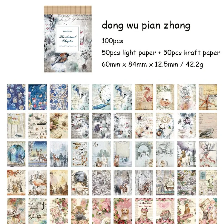 100pcs Everyday Washi Tape Stickers