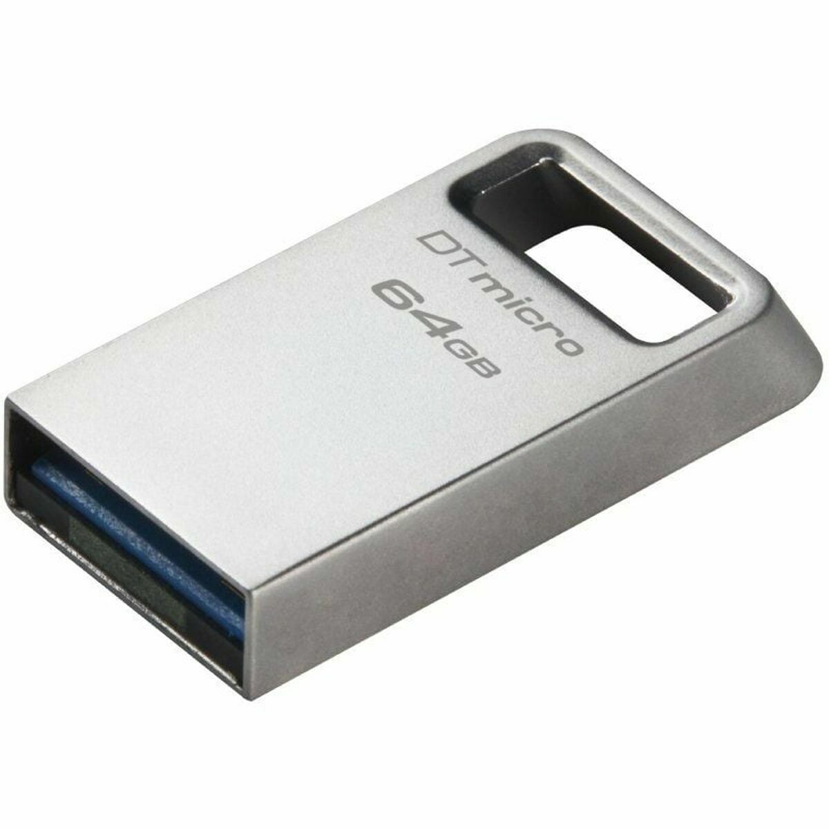 USB stick Kingston Micro Black Silver 64 GB