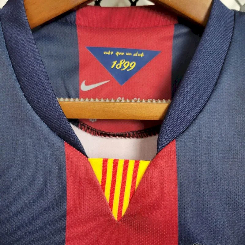 2014/2015 Retro Kids Size Barcelona Home Football Shirt 1:1 Thai Quality