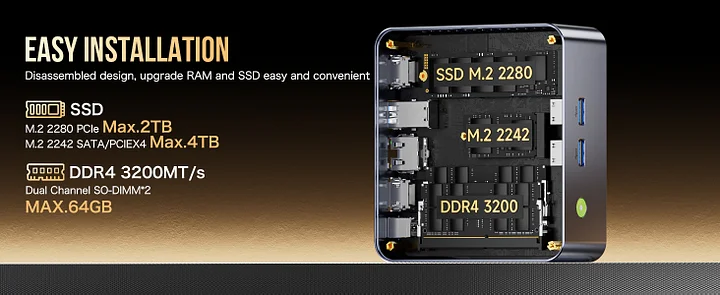 Intel 12th Core i9-12900HK Mini PC--NucBox M3 Plus Intel 12th Core i9-12900HK Mini PC--NucBox M3 Plus