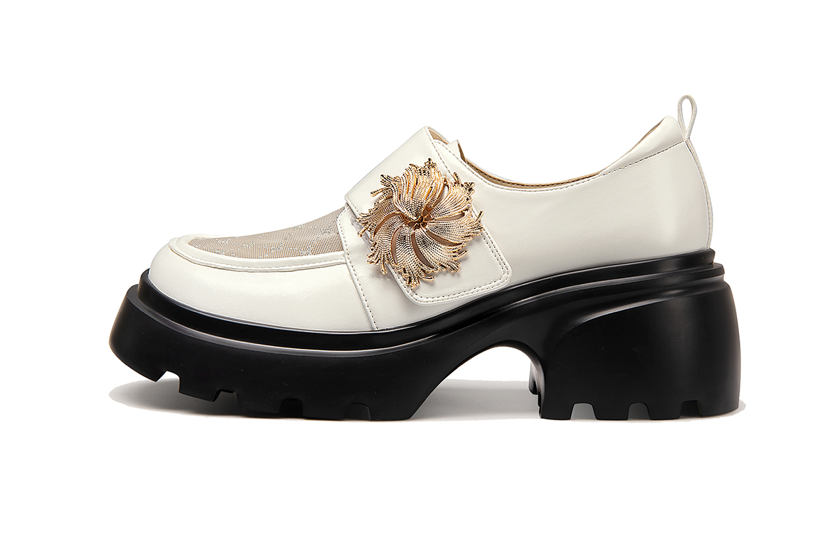 Lily Wei Loafers Women's White