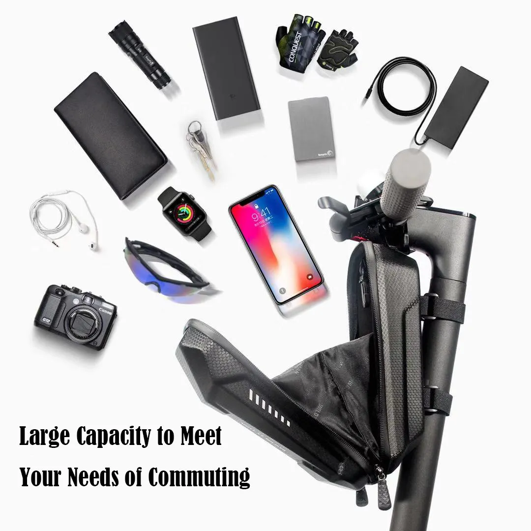 Wild Man Scooter Storage Bag, Scooter Handlebar Bag Compatible with Multiple Models