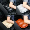 Luxury Armrest Leather Car Center Console Soft Mat