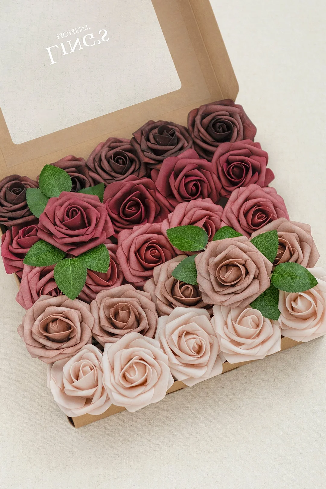 3" Foam Rose with Stem - 56 Colors