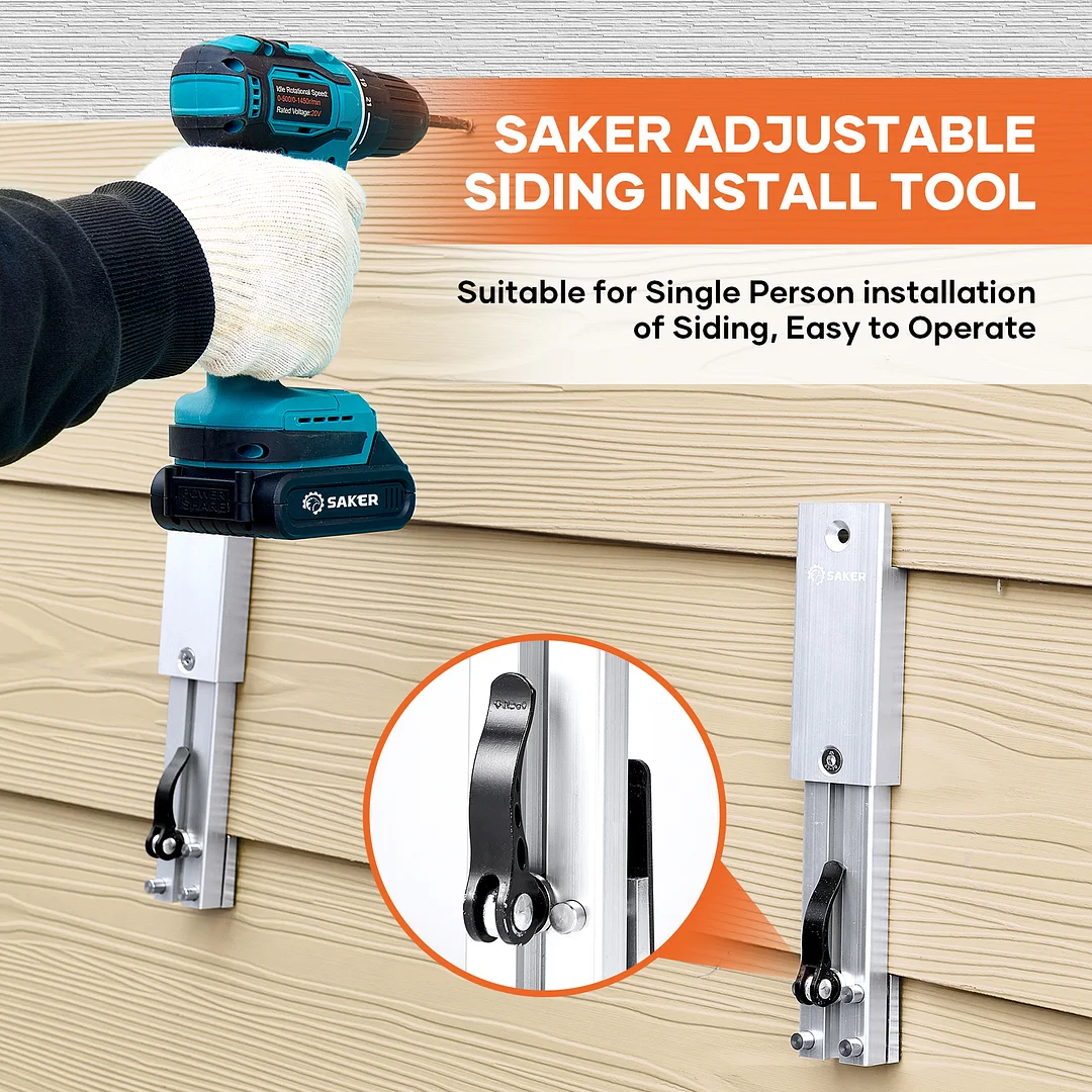 SAKER® Adjustable Siding Install Tool