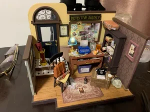 Rolife DG157 Mose's Detective Agency DIY House - Cutebee Dollhouse