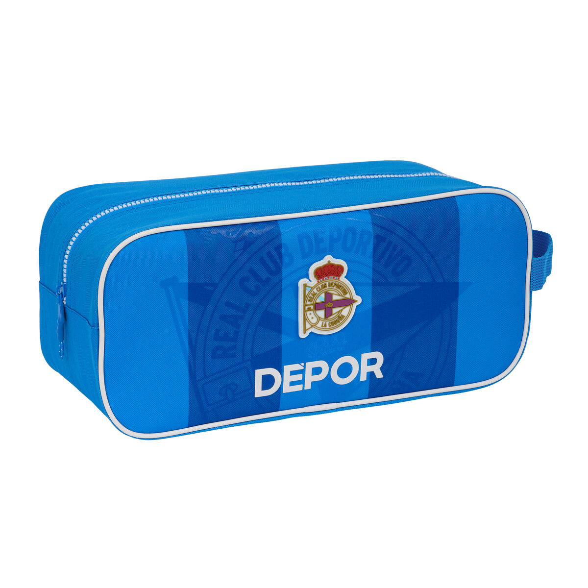 Travel Slipper Holder R. C. Deportivo de La Coru&ntilde;a Blue 34 x 15 x 14 cm