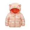 Kid Baby Girl Light Down Cartoon Cotton-padded Coats