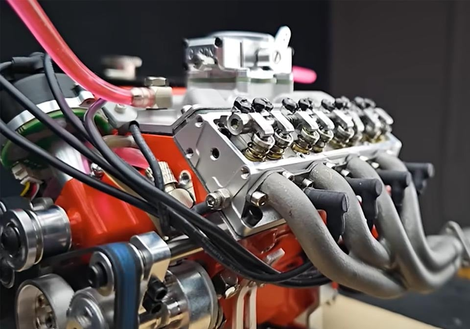 🔥Last 4 hours Sale: Save 89%-Gasoline OHV V8 Small-block Engine Model Kits