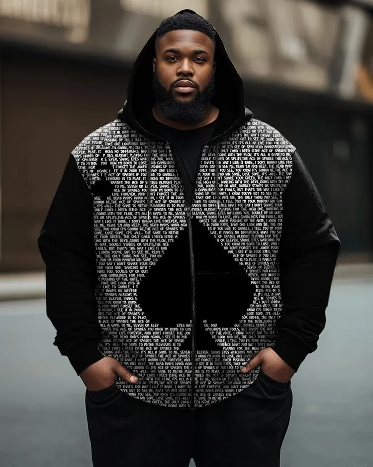 men's plus-size hoodies