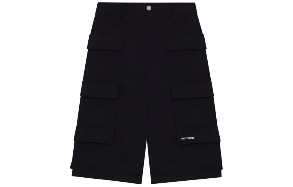 WE11DONE Casual Shorts Women's Black