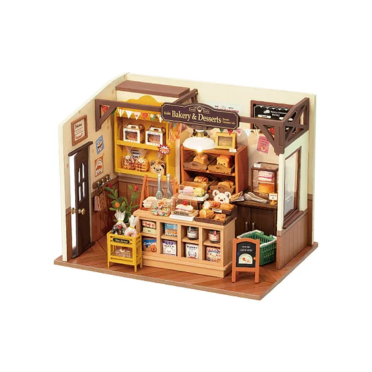 Rolife Becka's Baking House DIY Miniature House Kit DG161 | Robotime Online