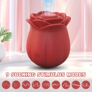 Rose Sucking Clitoris Sucker Sucking Vibrator