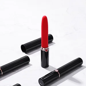 Pocket Rocket - Black Tube Lipstick Vibrating Stick