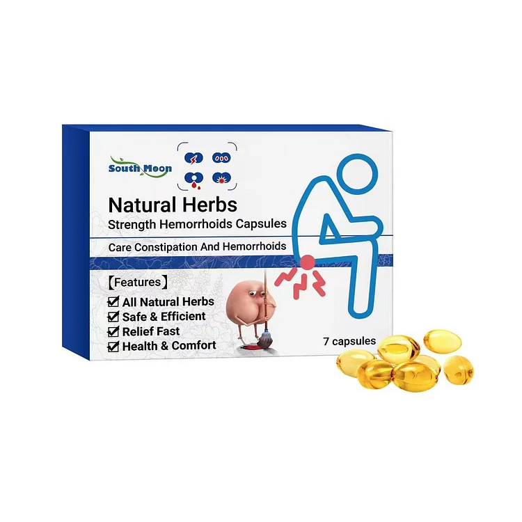 South Moon Natural Herbal Strength Hemorrhoid Capsules