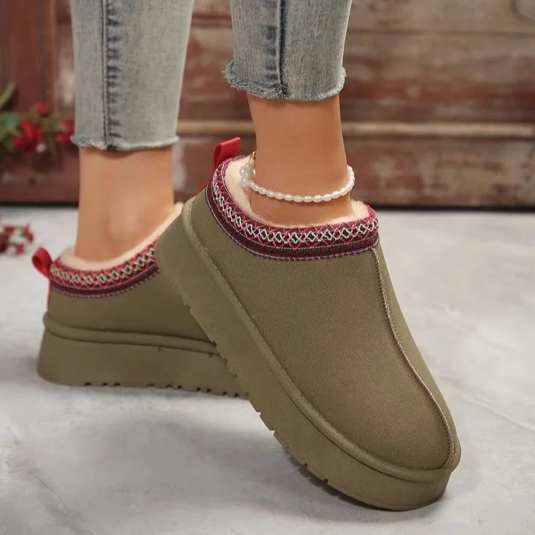 Breakj Breakj Size Snow Boots Women 2023 Winter New Velvet Women's Shoes Warm Boots Cotton Shoes Women
