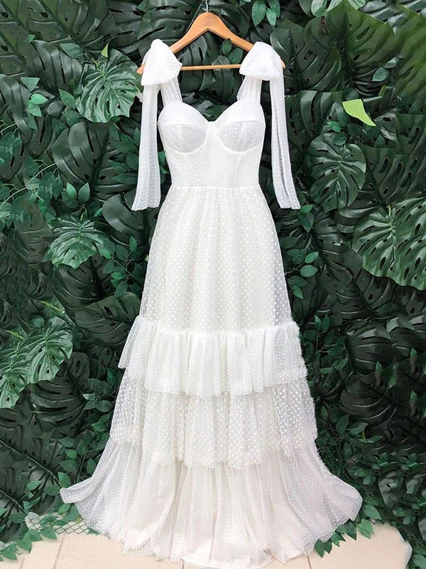 Polka Dot Print Bandage  Wedding Maxi Dress