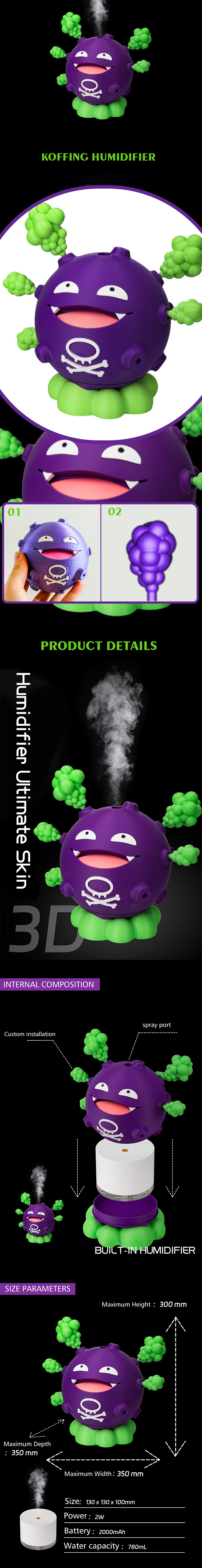 Koffing humidifier