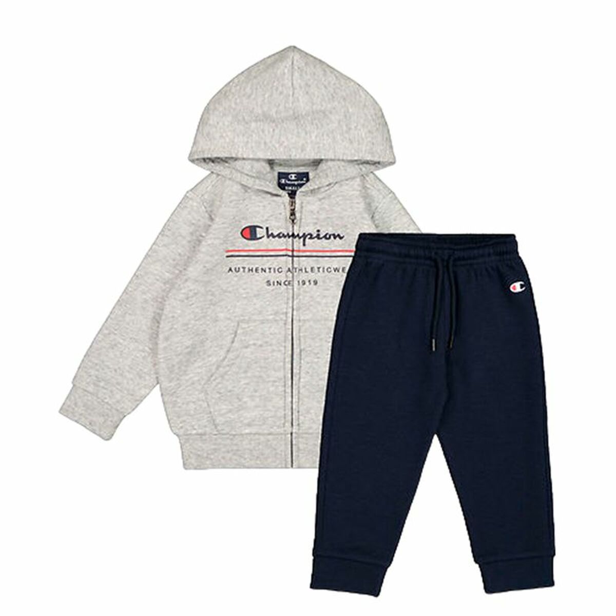 Sports Outfit for Baby Champion Grey 2 Pieces