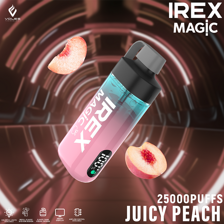 IREX Magic Box 25000 puffs refillable disposable vape 	 IREX  Vapezshop-fumot vape|Randm vape