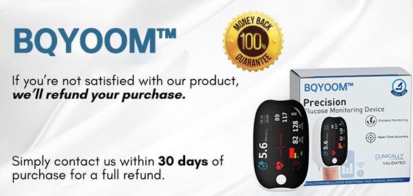 BQYOOM™ Advanced Laser Glucose Monitor – No Pricks, 99.9% Accuracy!