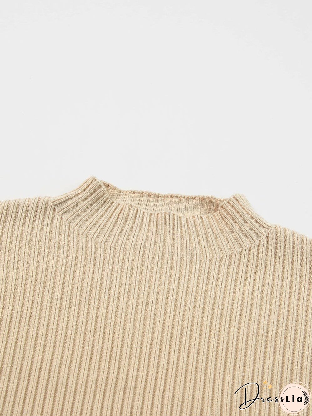 Cream Knit Top