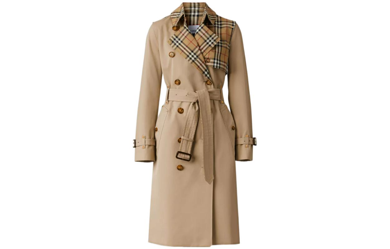 Burberry Trench Coats Women's Khaki