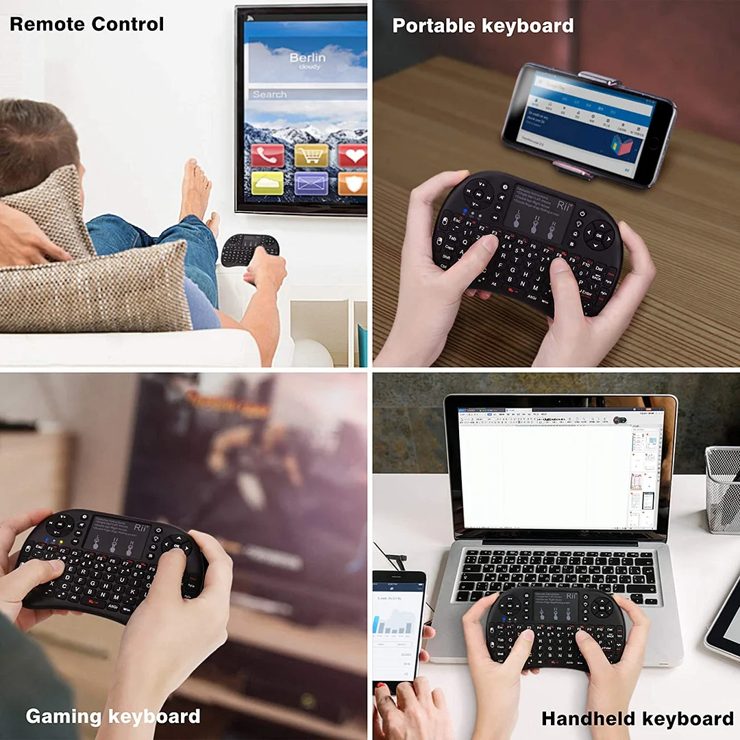 Rii i8+ Mini Wireless Touch Keyboard
