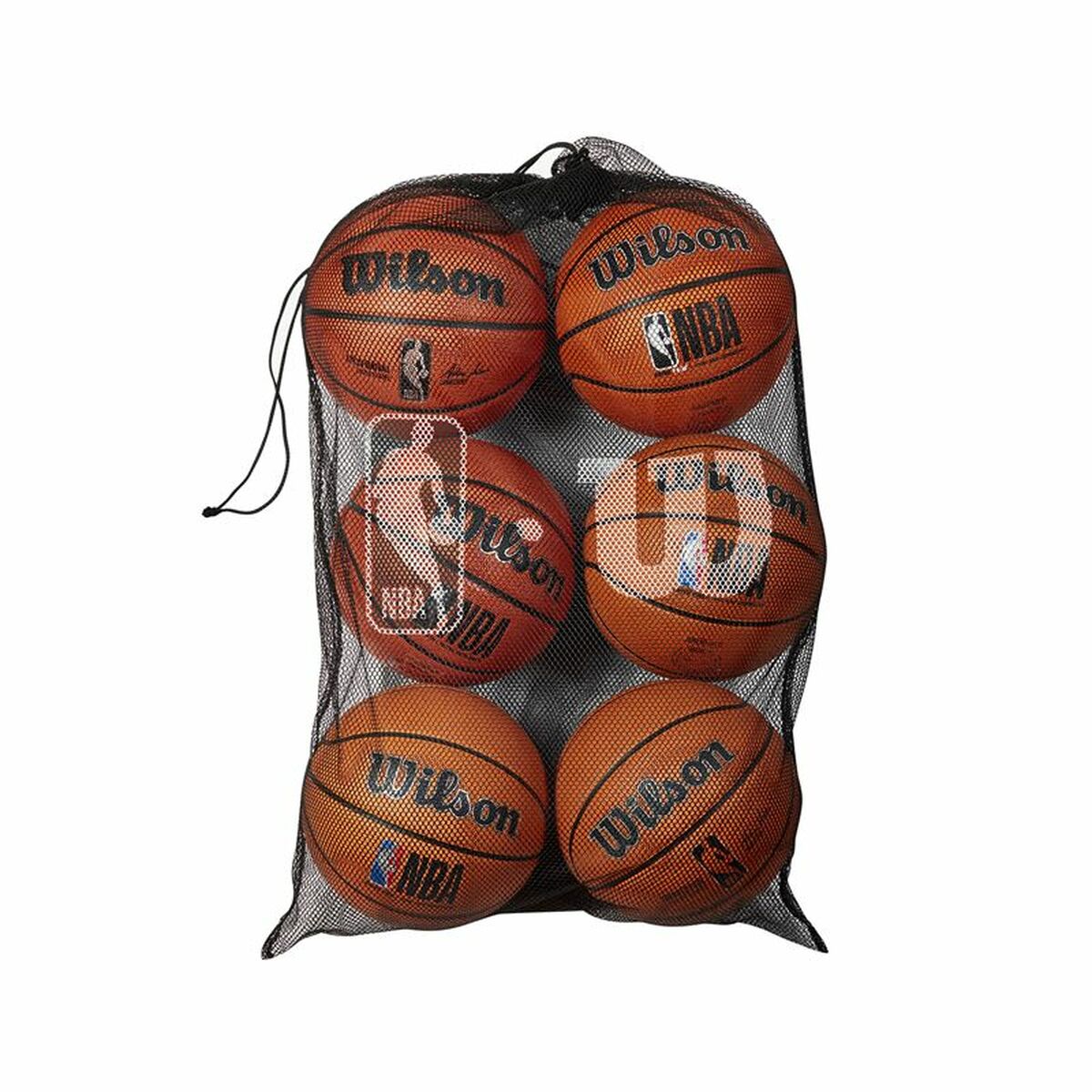 Football Carry Net Wilson NBA Black