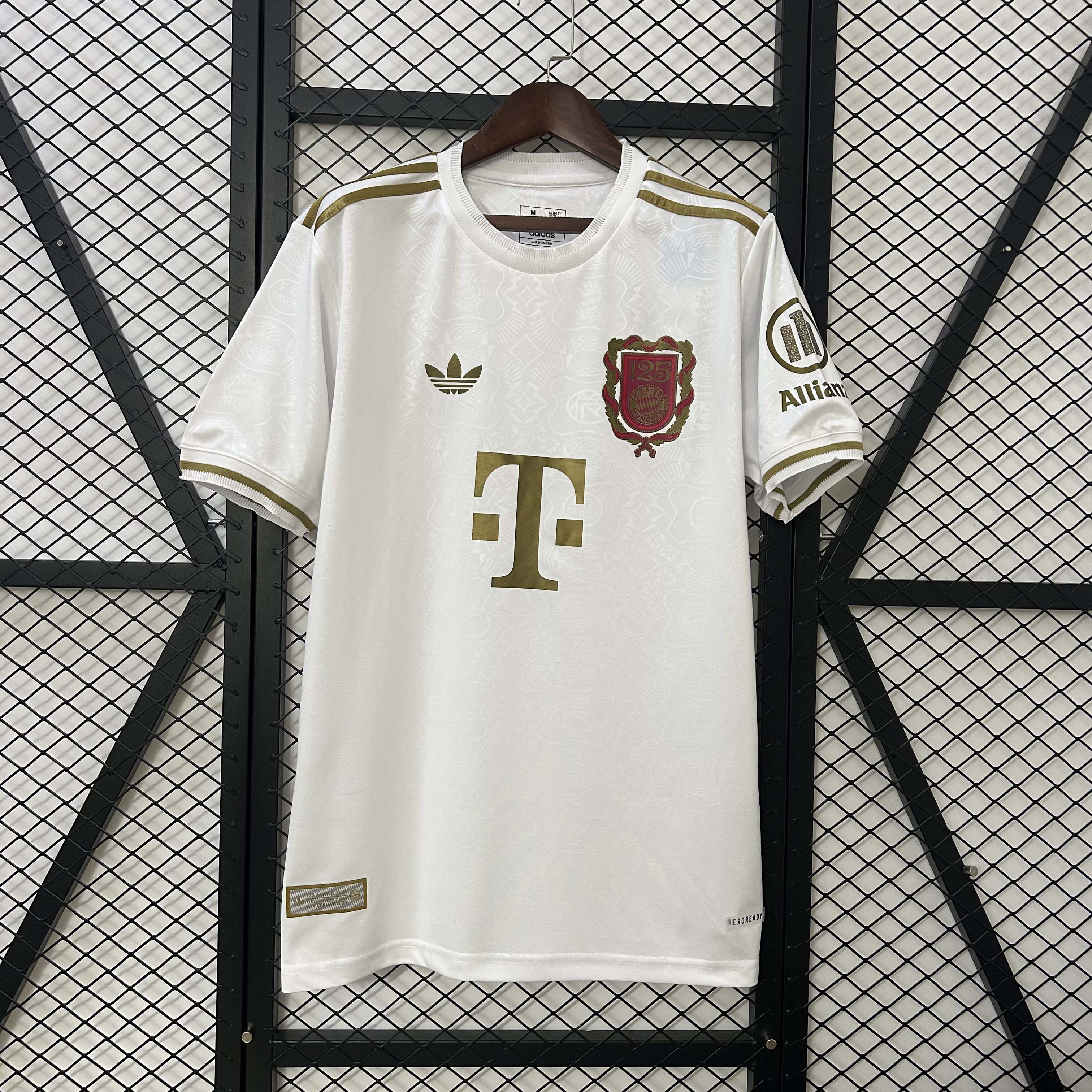 2024/2025 Bayern Munich 125th Anniversary Edition White Football Shirt 1:1 Thai Quality:football jersey mysite: unitedjerseyfootball 邓江浪:football