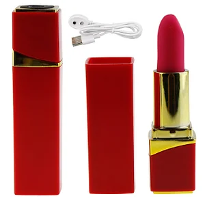 Rose Lipstick Vibrator G-spot 10 Vibration Modes For Women