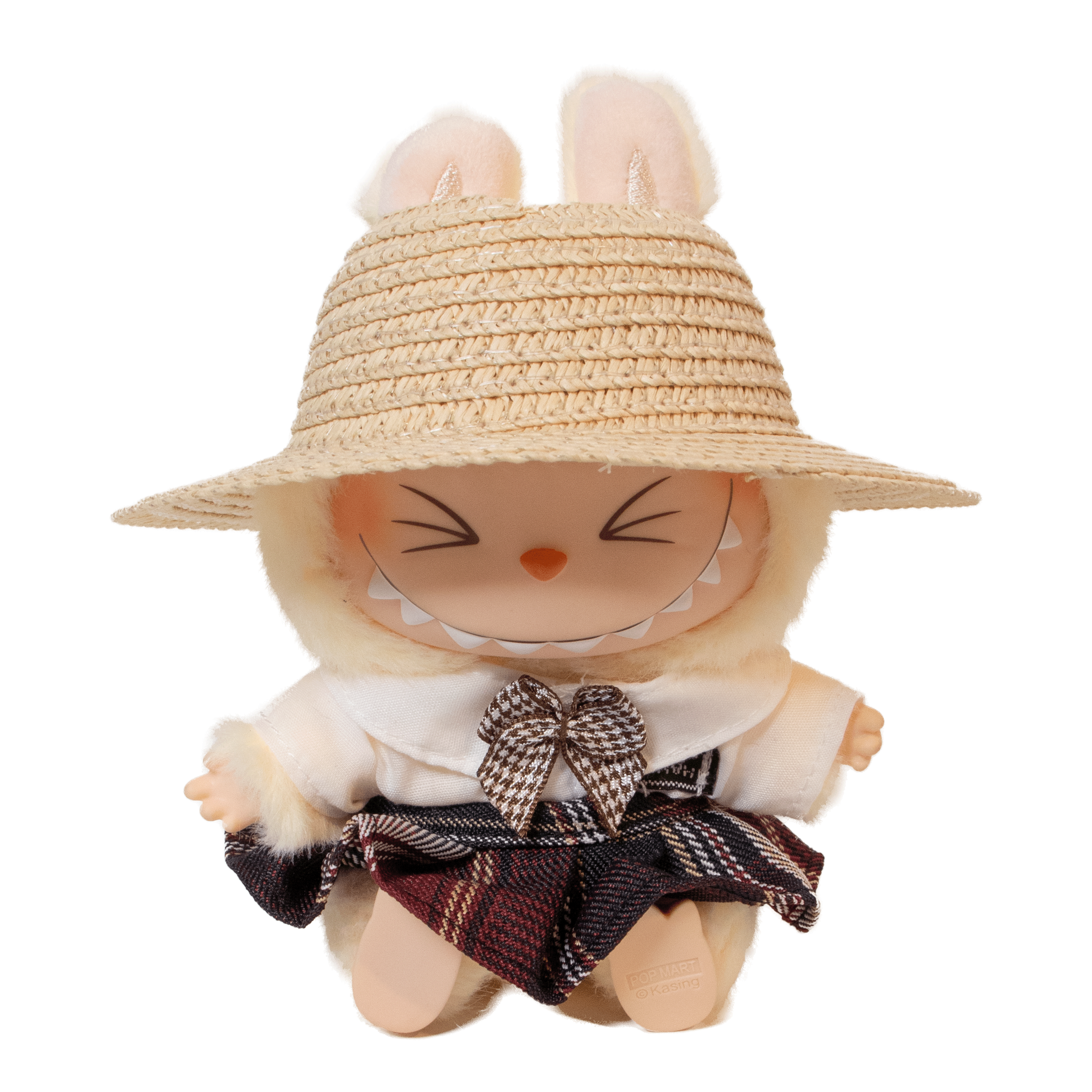[Modified Doll] POP MART Labubu THE MONSTERS Sitting Party Collection, Sweet And Girly, Adorable Hang Tag Box 15cm
