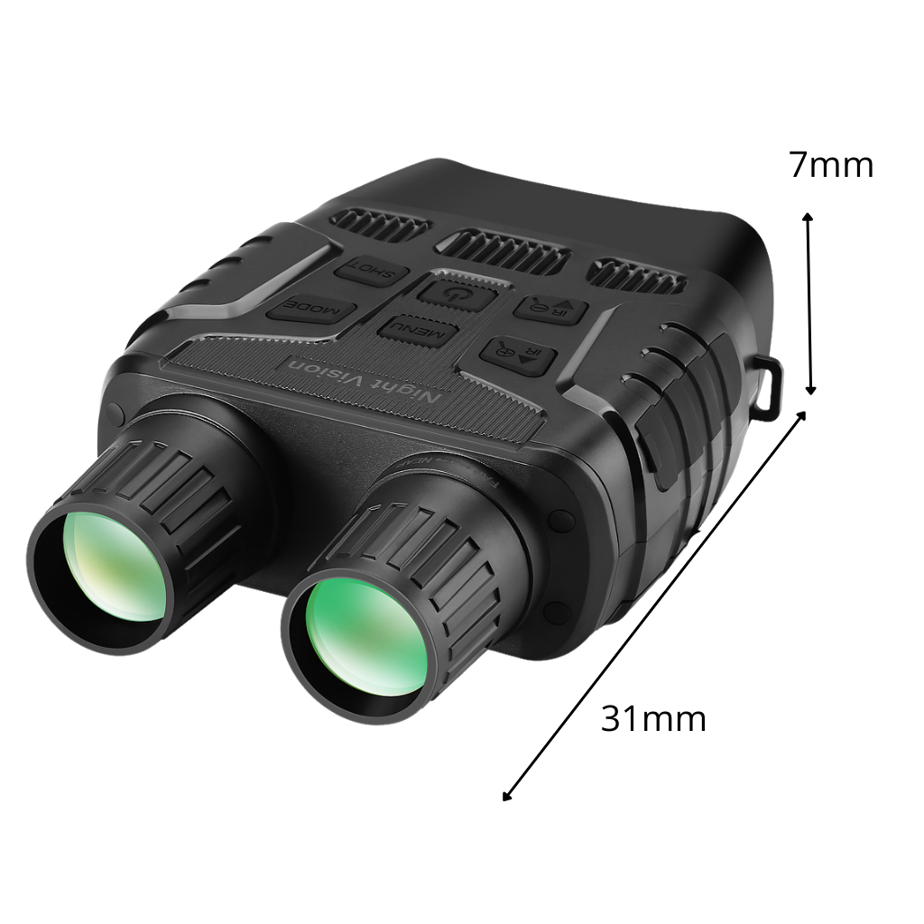 Night Vision Binoculars - Dimensions - Ozerty