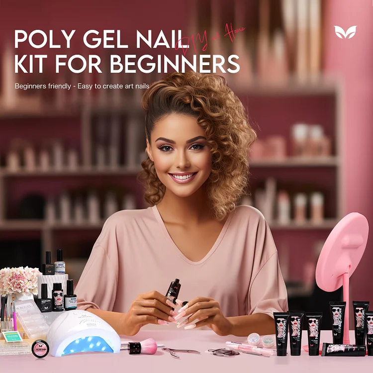 Ultimate Elegant - 8 Colors Poly Gel Professional Kit