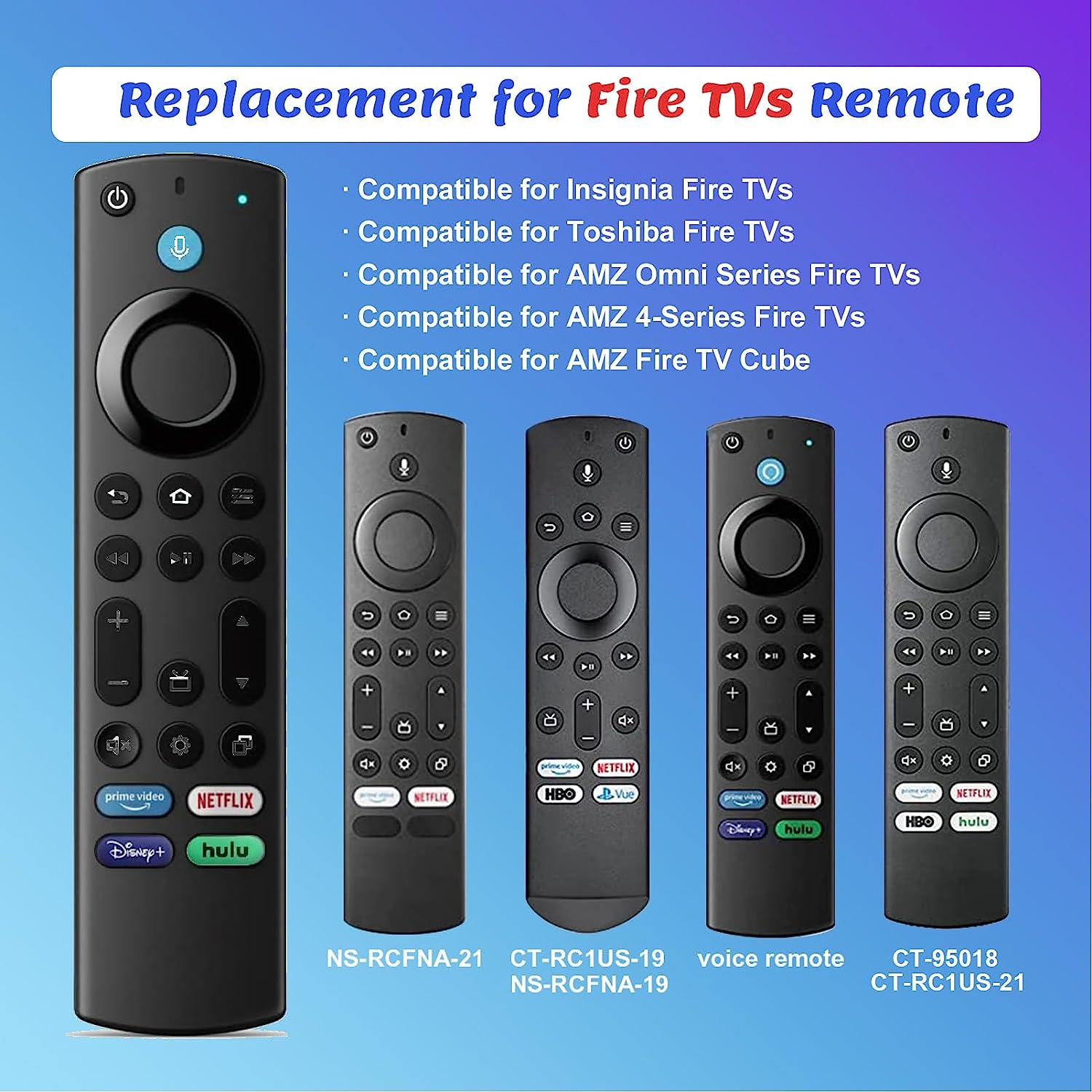 Universal Remote Control for Insignia fire TV and Toshiba fire TV